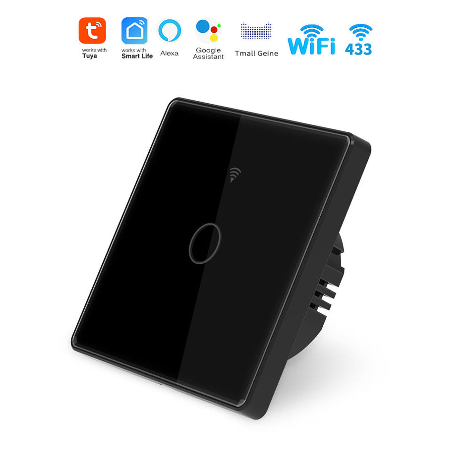 Tuya Wi-Fi Glass Touch Voice Switch