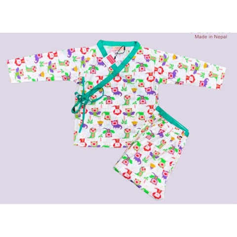 INSTOCK-Children's summer cotton silk pajamas for boys and girls