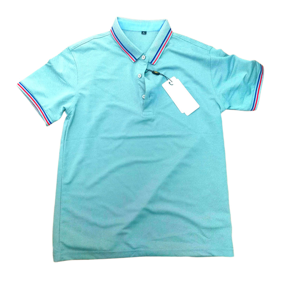 INSTOCK - Men’s Striped Polo Shirt – Breathable & Stylish Short