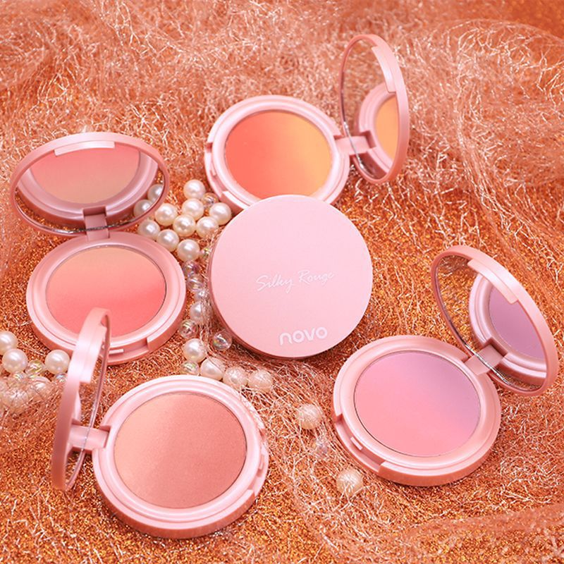 NOVO Sweet Pink Gradient Blush – Natural Nude Colors