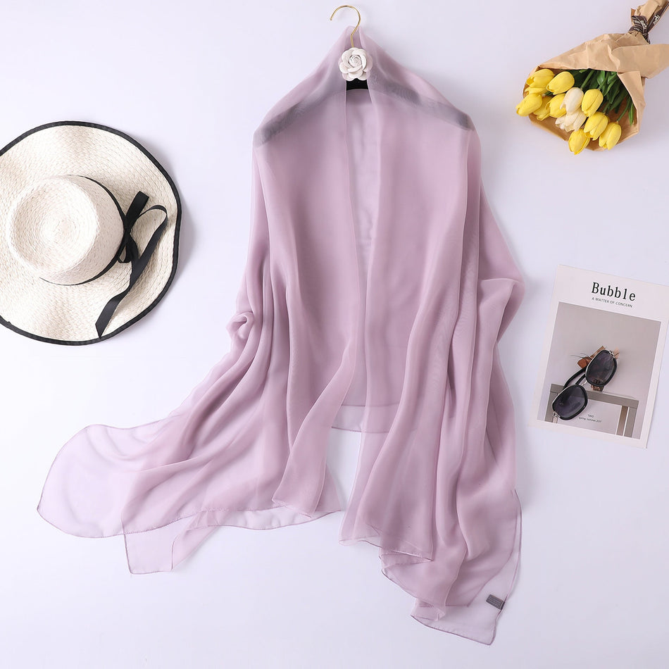 Candy Color Beach Shawl Scarf Women