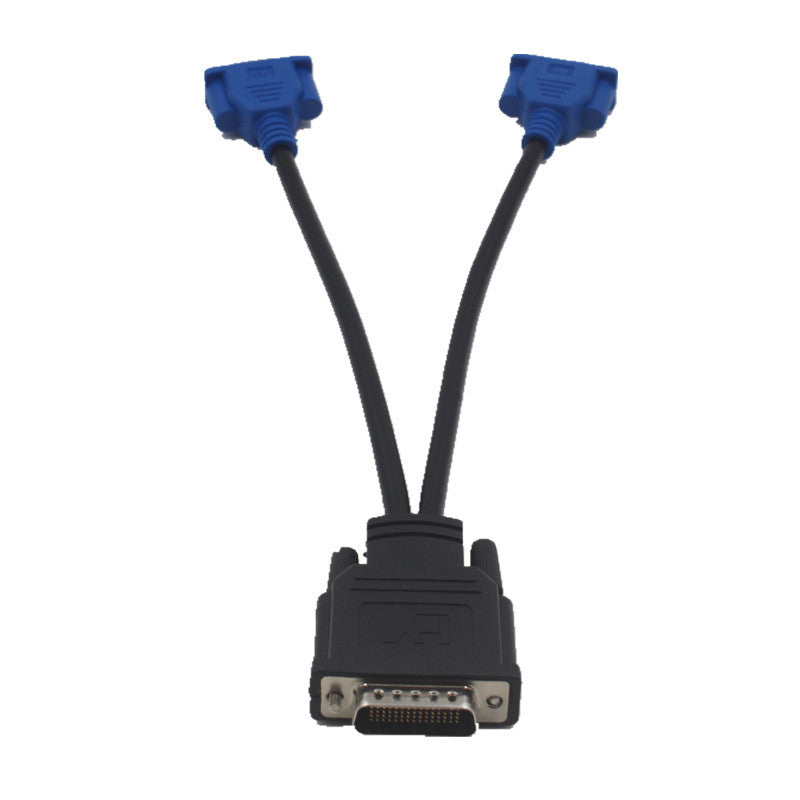 DMS59 to Dual VGA Adapter Cable Dual Screen Display