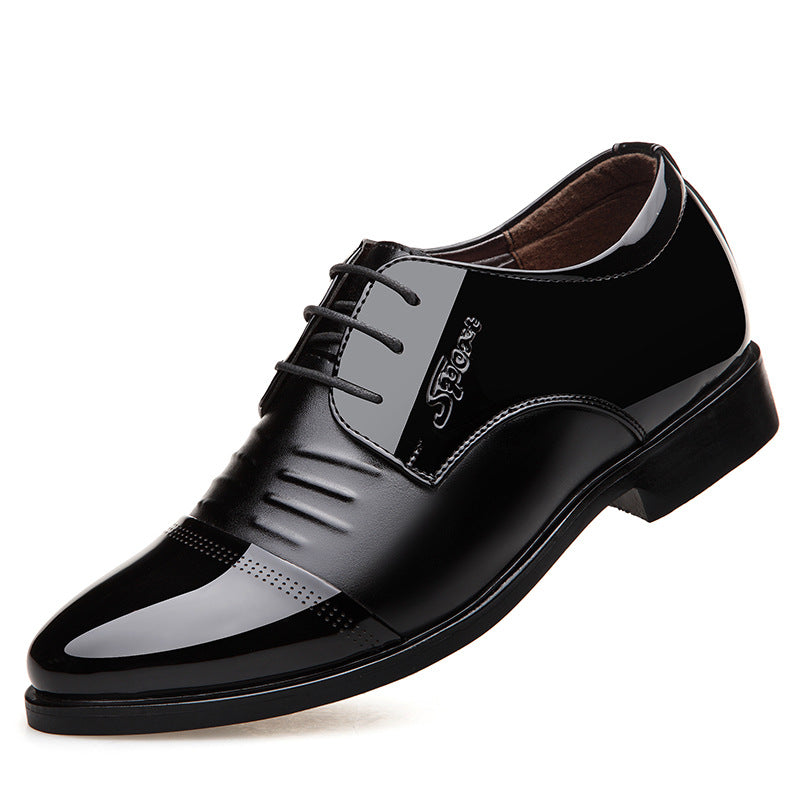 STOCK-New Style Men's Leather Shoes