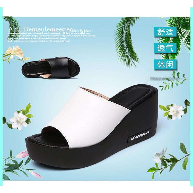INSTOCK-Summer Women's Wedge Sandals & Slippers