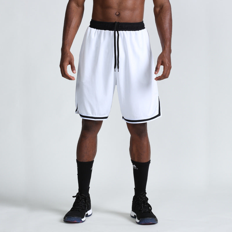 Men’s American-Style Sports Shorts – Quick-Dry & Loose Fit