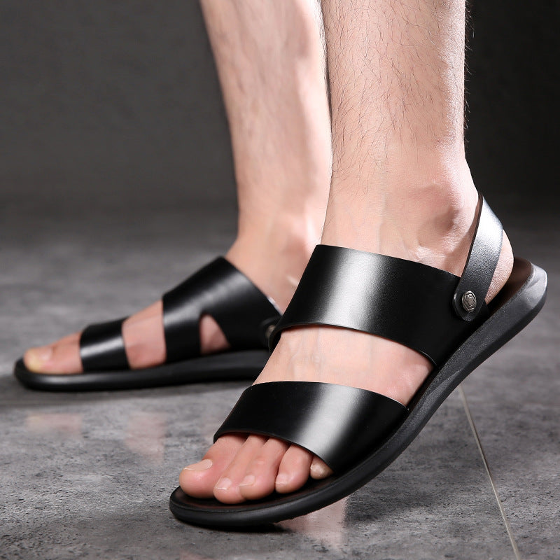 Men's Summer Breathable Casual Sandals Plus Size Cross-Border