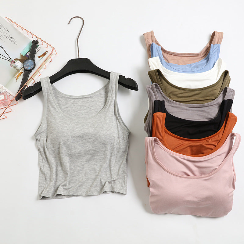 Five-Finger Cup Bra with Chest Pad