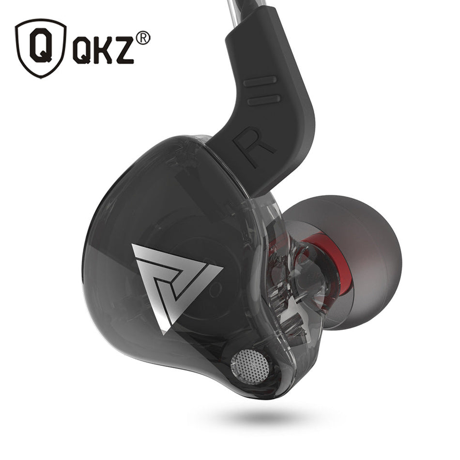 QKZ AK6 In-Ear Sports Headphones with Mic & Bass