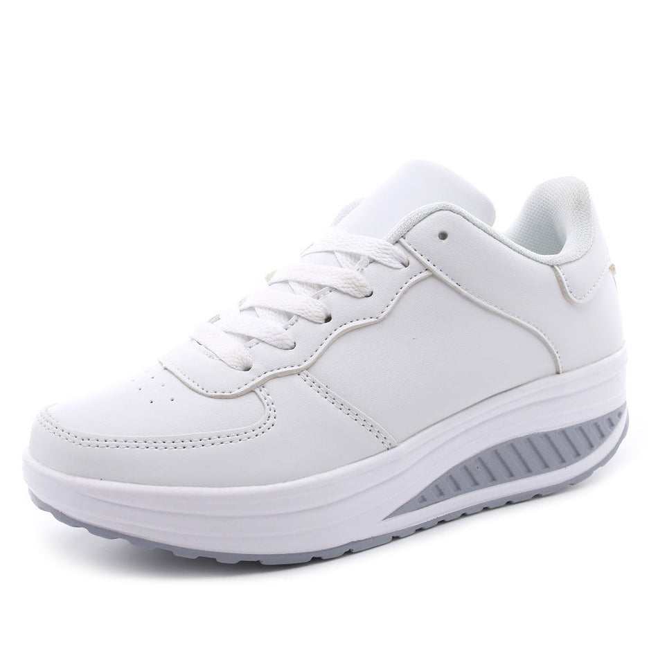 INSTOCK-Leather Sports Shoes – Large Size Casual Sneakers Casual