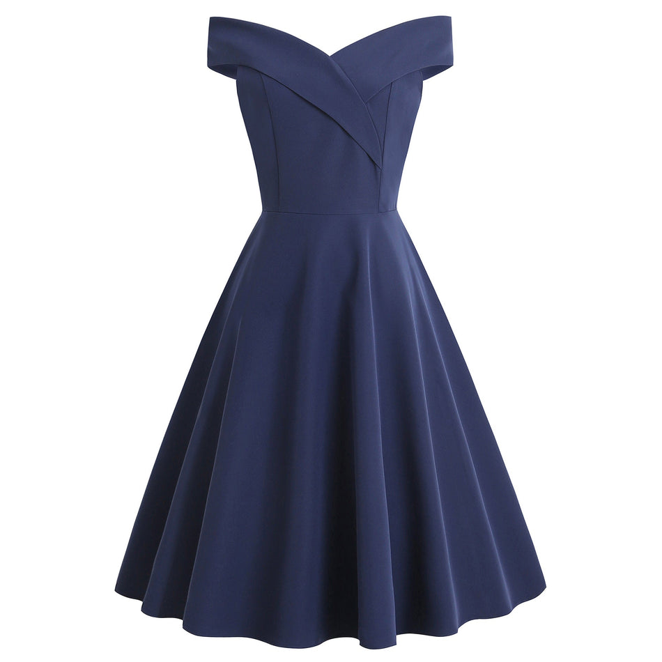 Women’s One-Shoulder Cocktail Evening Dress