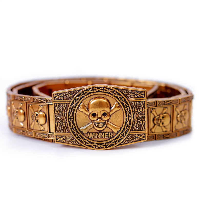 Skull Design Stainless Steel Youth Belt