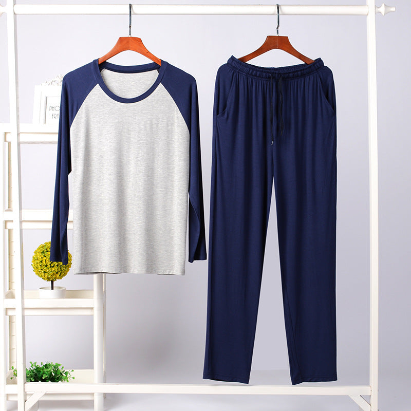 Men’s Japanese Style Spring & Autumn Pajama Set