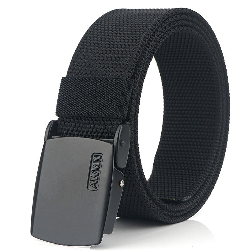 INSTOCK-genuine nylon casual fabric belts