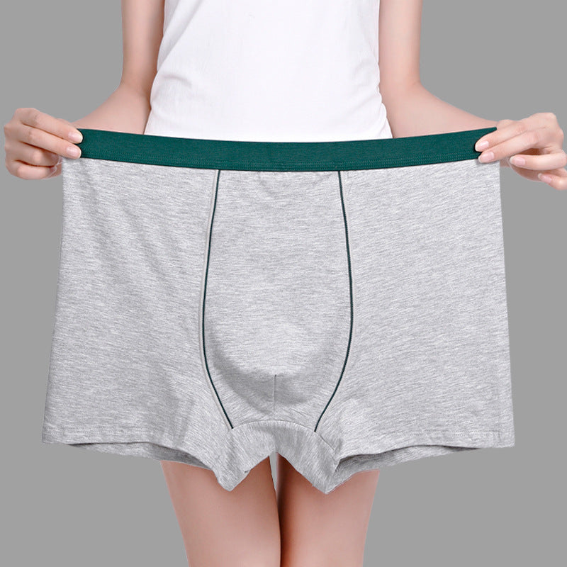 PACK OF - 7 Plus Size Men’s Breathable Red Cotton Boxers