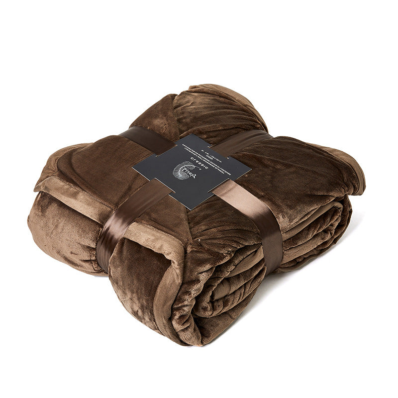 Nordic Flannel Double Thickened Fall/Winter Blanket