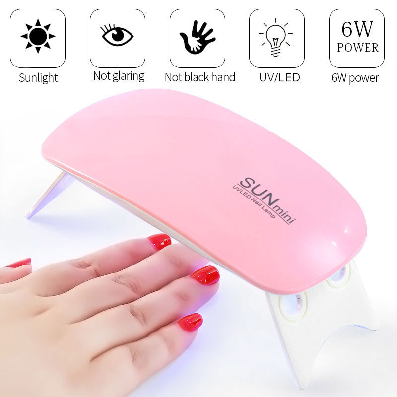 Mini Mouse-Style LED Nail Lamp