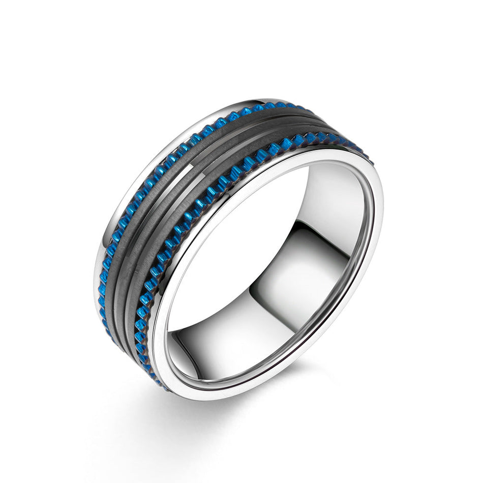 Men's Stainless Steel Gear Ring Mechanical Fashion Jewelry