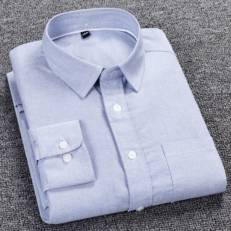 Classic Oxford Cotton Mens Shirt 2025