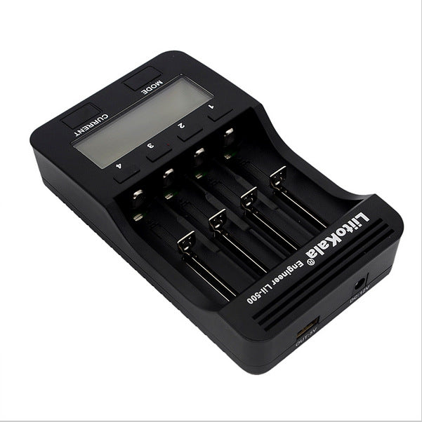 Liitokala Lii-500 18650/26650 Charger – 4-Slot Capacity Tester