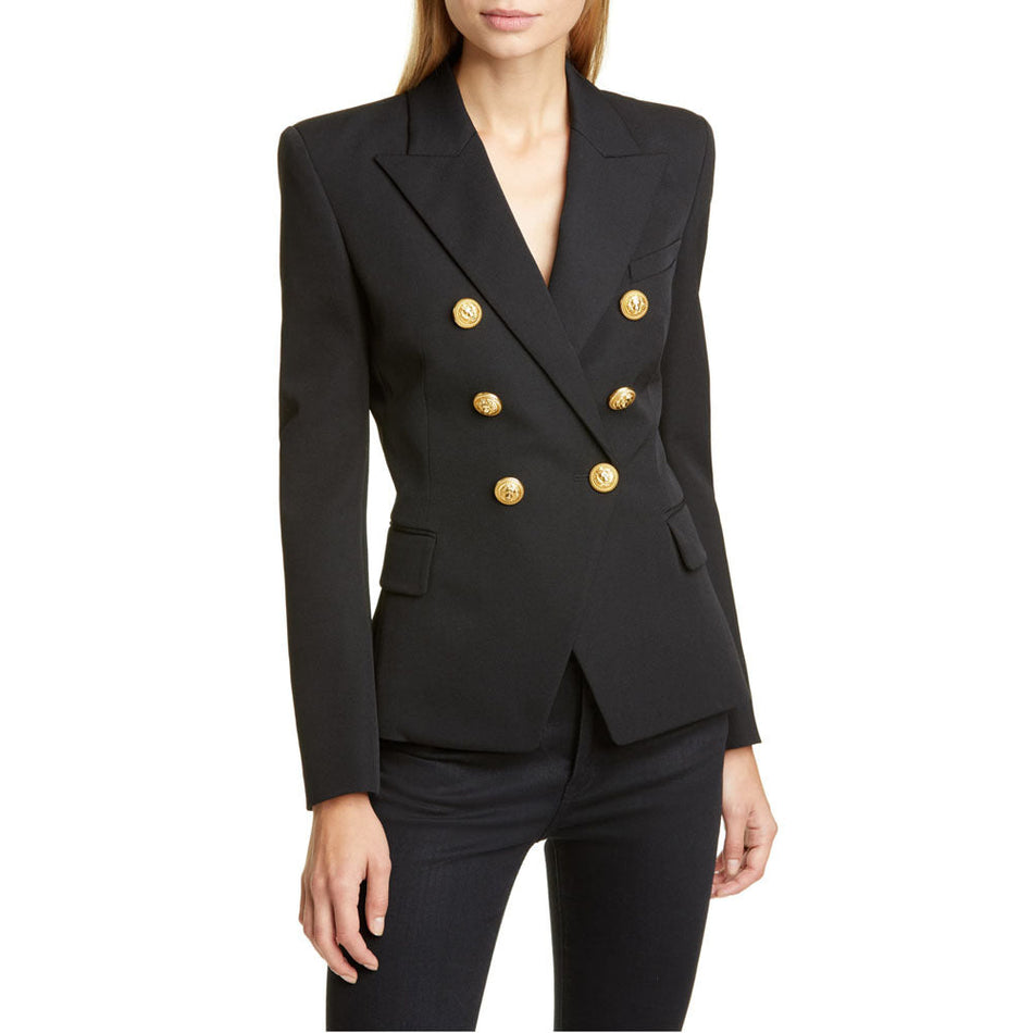 Autumn Winter Short Double-Breasted Fashion Suit