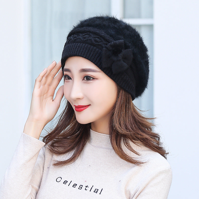 Women’s Rabbit Fur Beret