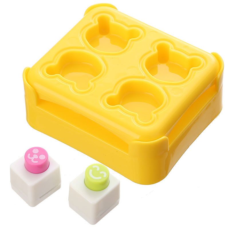 Mini Bear Rice Ball Mold DIY Cartoon Sushi Baking Tool