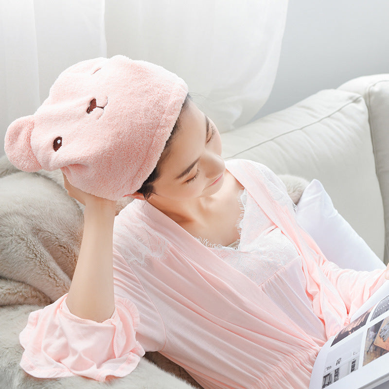 Extra Thick Hair Drying Cap – Super Absorbent Towel