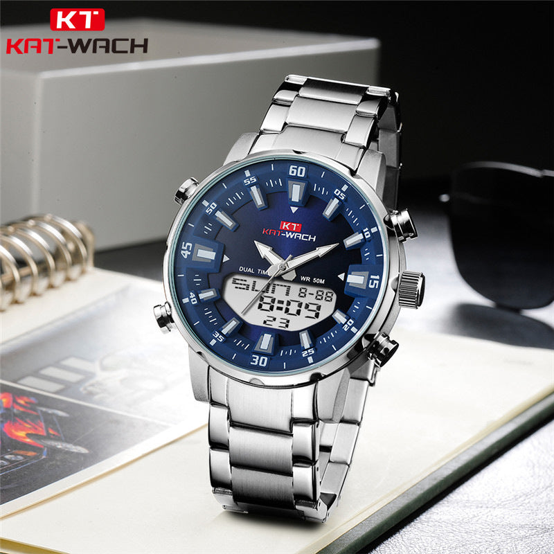 KAT WACH LED Quartz Waterproof Watch for Men