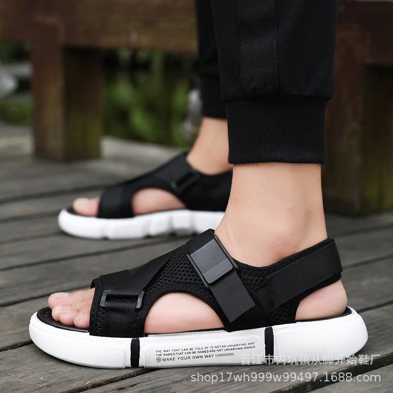 Men’s Casual Breathable Open-Toe Beach Sandals
