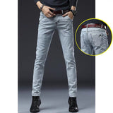 Slim Feet Stylish Pre-washed Casual Jeans Pants