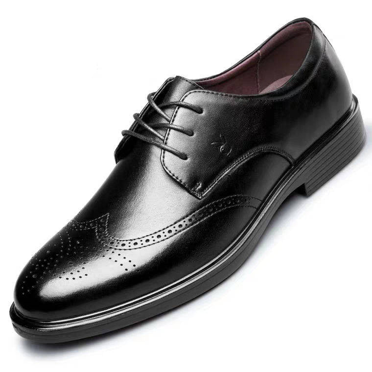 Men’s British Brogue Dress Shoes – Height Increase