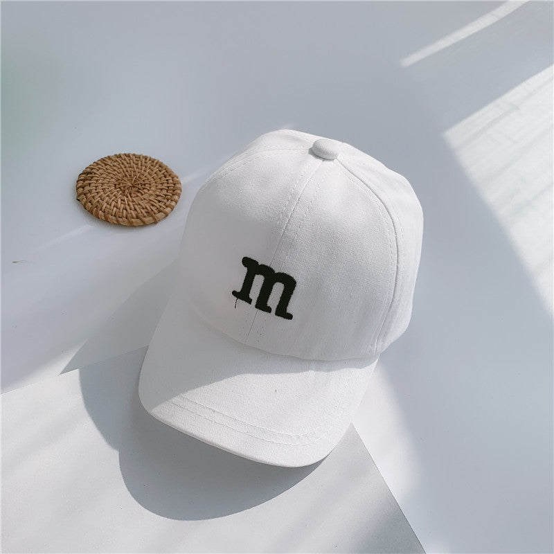 Kids’ Letter Embroidery Baseball Cap