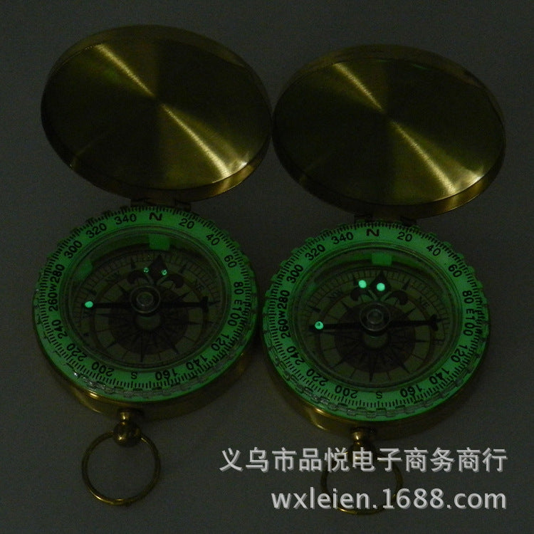 G50 Pocket Watch Compass – Luminous Copper Gift Custom Logo
