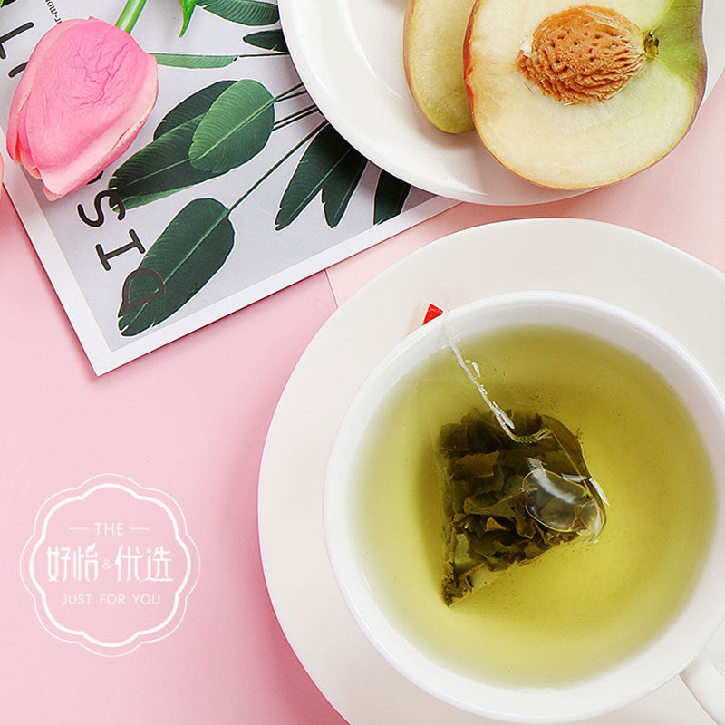 Peach Oolong & Herbal Tea – Jasmine, Rose, Osmanthus, Sour Plum,