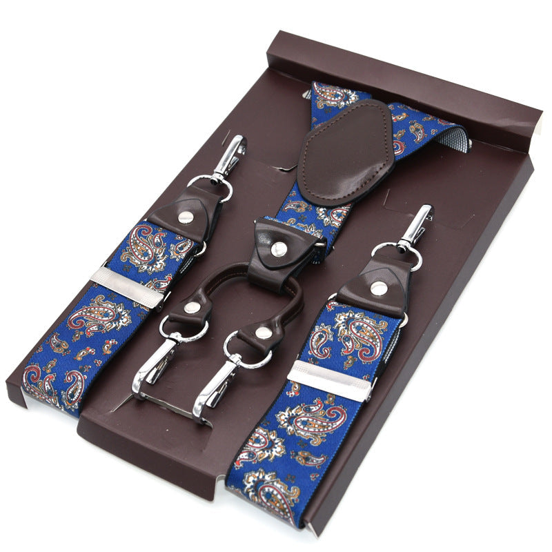 Hook Buckle Suspenders – Extended Fit for Adults