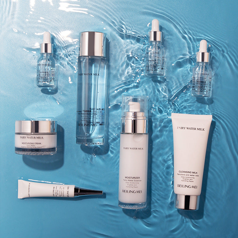Beilingmei Time Water Cream 8-Piece Set – Moisturizing &