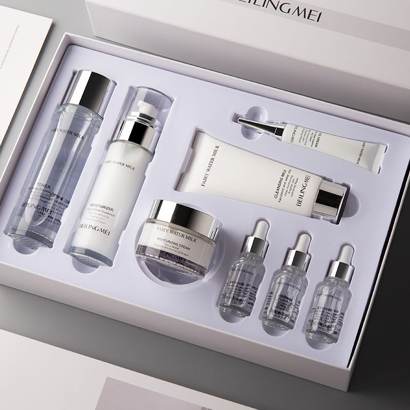 STOCK-Beilingmei Time Water Cream 8-Piece Set – Moisturizing &