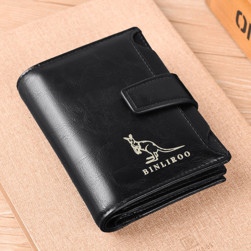 STOCK-Binli Kangaroo Anti-Theft Coin & Card Wallet