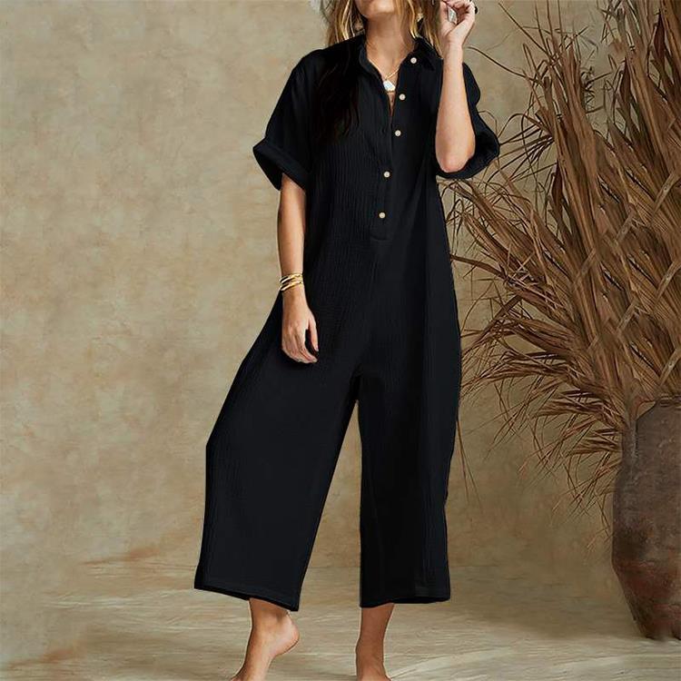 2023 Summer Wide Leg Casual Women’s Jumpsuit