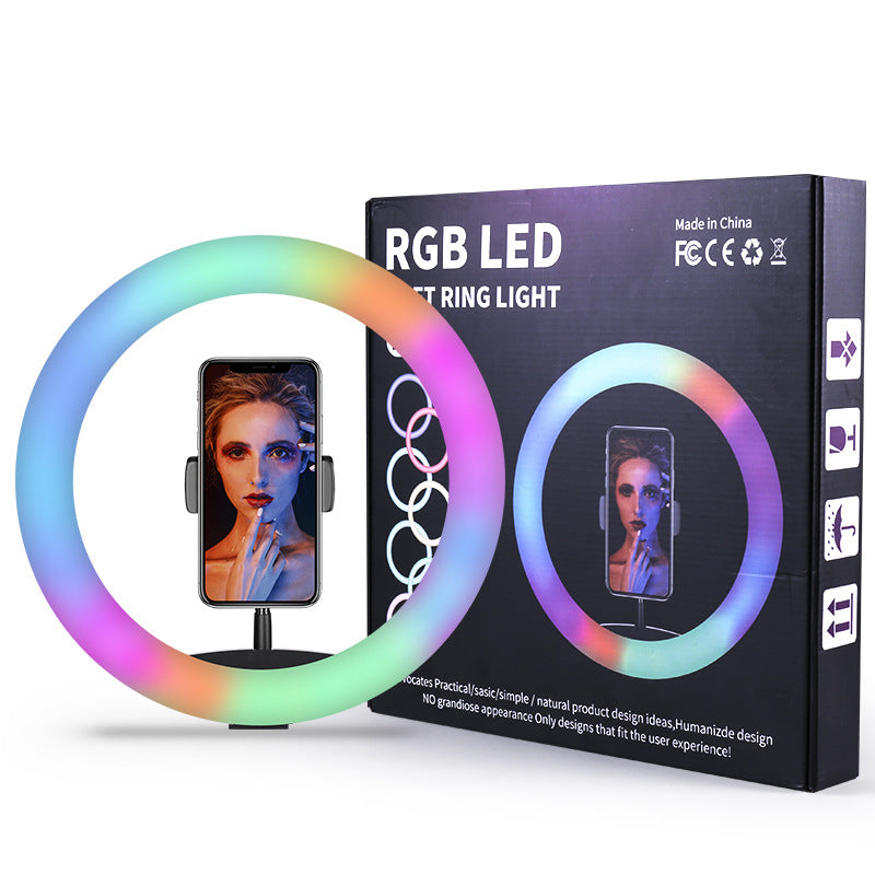 10" RGB Live Streaming Ring Light for Photography & Videos