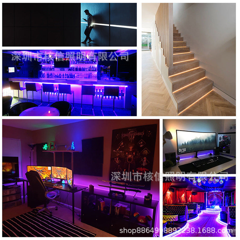 RGB 5050 Waterproof LED Light Strip – Color Changing