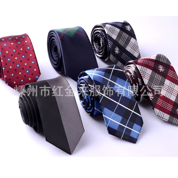 Korean Arrow Plaid Tie – Business & Casual Fashion