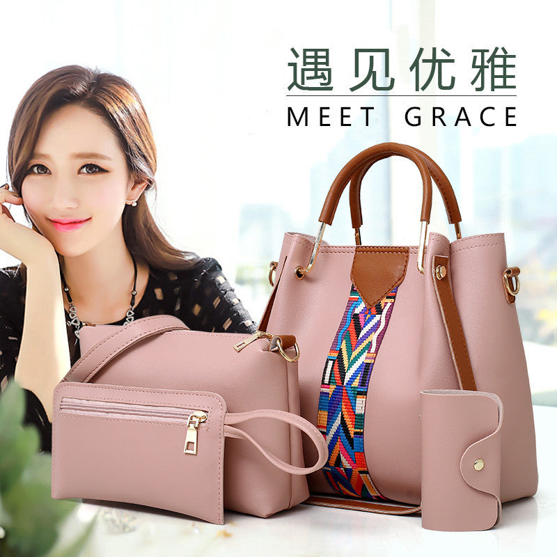 European Fashion Multi-Piece Handbag Set Shoulder Bag