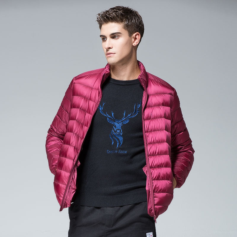 STOCK-Men’s Lightweight Warm Down Jacket 2024