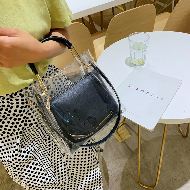 Summer Satchel Transparent Bag