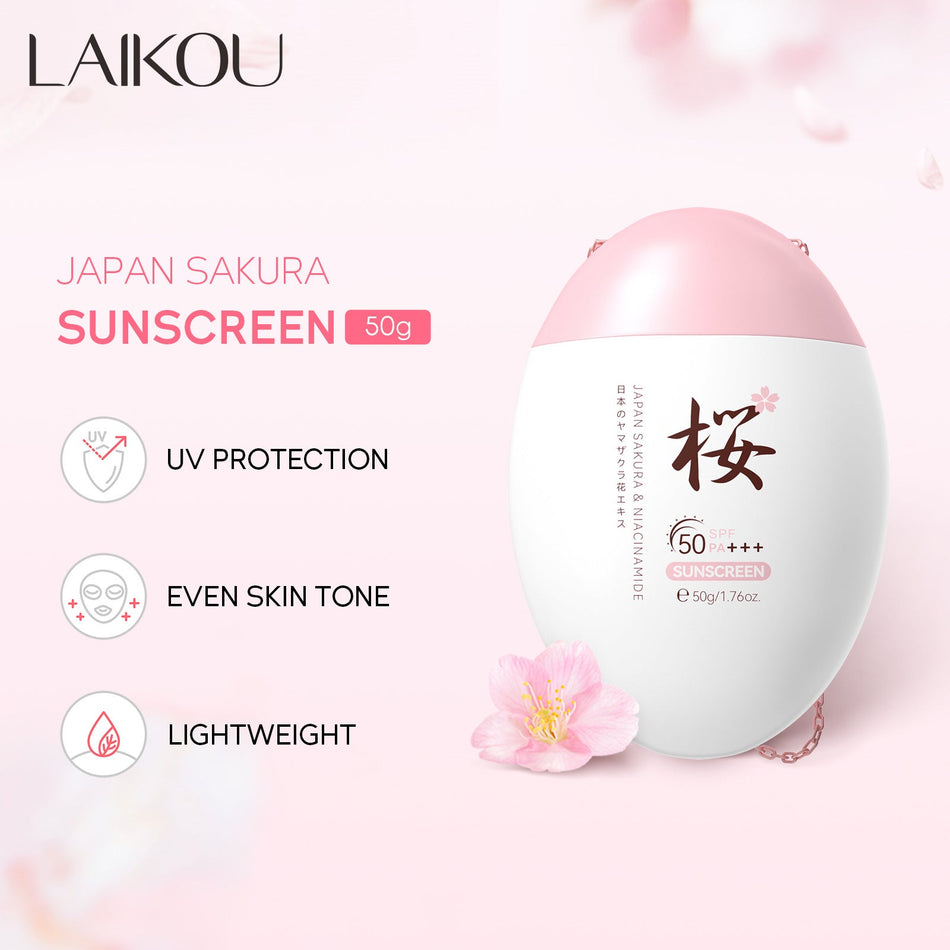 🌸 Laiko Sakura Malay Version Sunscreen 50g