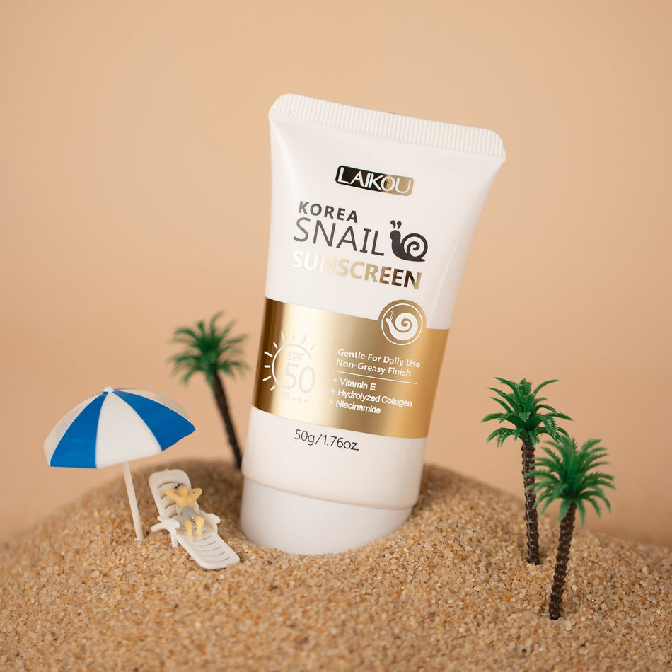 🐌 Snail Sunscreen Hydrating UV Protection Cream 50g