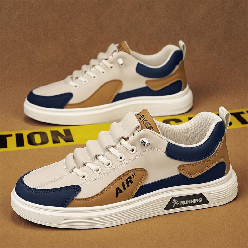 Men’s Large-Size Slip-On Casual Sneakers – Korean Style