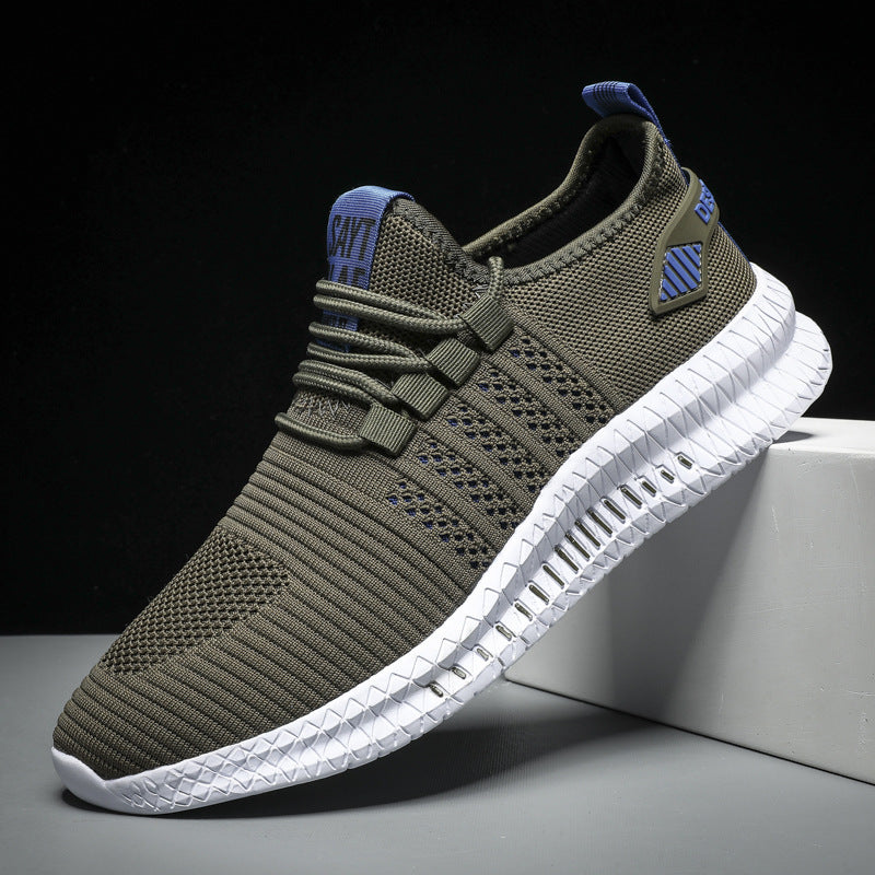 Men’s Summer Breathable Running Sneakers – Plus Size 6766