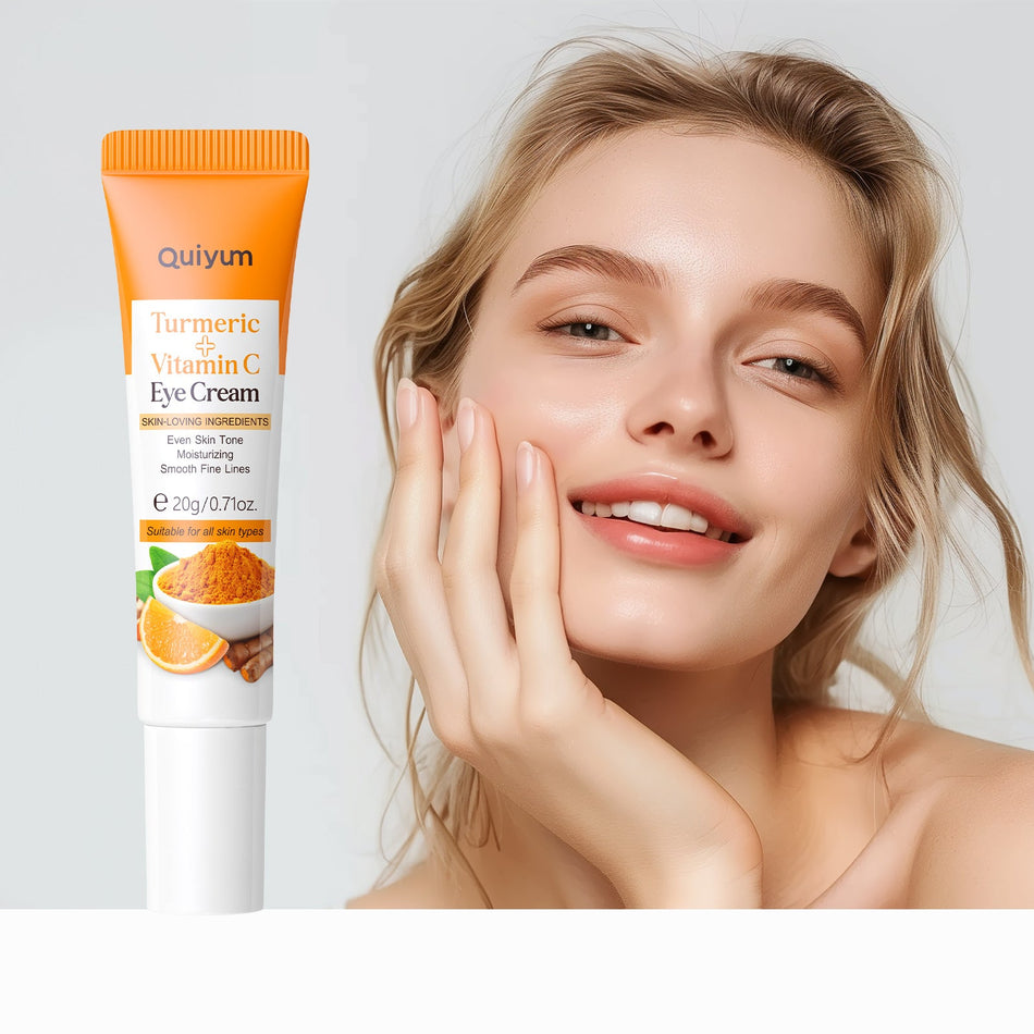 🌟 Quiyum Turmeric Vitamin C Eye Cream 20g